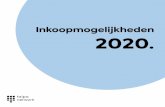 Inkoopmogelijkheden 2020. · 2020-07-15 · De overeengekomen CPM is afhankelijk van hoe specifiek de doelgroep is. Neem voor de doelgroep CPM contact op met je accountmanager bij