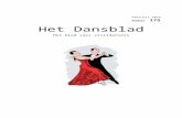 O - Dansblad  · Web viewFebruari 2016. Nummer 175. Het Dansblad. Het blad voor stijldansers Het Dansblad is een gratis tijdschrift over stijldansen, maar ook vele andere dansvormen