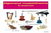 Algemene muziektheorie Algemene - Kaliber Kunstenschool · 15 Proefexamen 14. 3 1 Noten en notenbalken Muziek bestaat uit klanken, voortgebracht door de stem of met behulp van een
