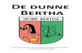De dunne Berthabertha.ugent.be/dunnebertha/dunnebertha1920nr1.pdf · 2019-10-13 · Home Bertha De Vriese heet je van harte welkom! Maar natuurlijk ook welkom aan de bewoners die