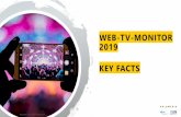 WEB-TV-MONITOR 2019 KEY FACTS - Radio und TV …...Quelle: BLM/LFK Web-TV-Monitor 2010-2019, 2014 und 2018 nicht erhoben; YouTube-Kanäle mit mindestens 500 Abonnenten, Video-Influencer