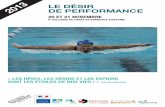 2013 LE DéSIR DE PERFORManCE - CREPS de Bordeaux · Isabelle Inchauspé est docteur en psycho-logie au CREPS de Toulouse. Elle a travaillé avec de nombres athlètes de haut niveau.