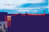 Kerkenvisie gemeente Bergen op Zoom - SAM) Limburg · Kerkenvisie Bergen op Zoom 10 jaar Venlo, 24 januari 2019 Tom van Eekelen, projectleider erfgoed . Problemen m.b.t. religieus