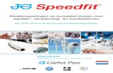 Speedfit brochures/Easy...JG Speedfit is de productreeks voor steekkoppelingen op het gebied van koud- en wamwatertoepassingen en verwar - mings- en koelsystemen. Speedfit-fittingen