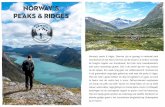 Norway's peaks & ridges€¦ · Om deel te kunnen nemen aan Rewild reizen moet je verzekerd zijn voor activiteiten in bergachtig gebied buiten de gebaande paden. Je kunt hiervoor