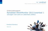 Onderzoeksrapport Randstad WerkMonitor 2015 …files.smart.pr.s3-eu-west-1.amazonaws.com/d2/b1a760c98c...Randstad WerkMonitor 2015 kwartaal 1 - maart 2015 24% 36% 40% 0% 50% 100% Het