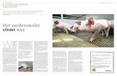 duurzaamvarkensvlees.nl · 2020-07-03 · TROUW WOENSDAG 23 MEI 2018 13 te voldoen. Maar stallen met een luchtwasser zijn ongezond voor de dieren. Het systeem fil- tert de ammoniak