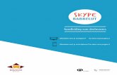 SKYPE - nederlandsoefenen.be€¦ · SKYPE Handleiding voor deelnemers - Meedoen met je computer BABBEL UT  - 2 33 6 - conversatietafelshuisnederlandsbrussel.be Eerst en ...