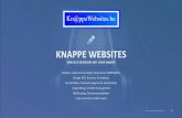 KNAPPE WEBSITES Websites... · specifiek doelgericht te adverteren krijg je een veel beter resultaat. Een professionele bedrijfspagina en gericht adverteren op Facebook. Het kan je