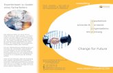 Change for Future · alle Organisationen im Mittelstand Expertenteam zu kosten eines Facharbeiters Das erfahrene Team von inkom hat ein neues Format ins Leben gerufen, um Unter-nehmen