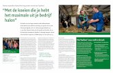 Drentse topmelker Gerko Brink nog verder vooruit met TopStart … · 2017-09-14 · Gerko Brink heeft samen met zijn vrouw Elly een grondgebonden melkveebedrijf met krap honderd koeien