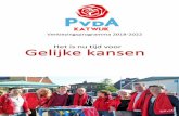 Het is nu tijd voor Gelijke kansen - Home - PvdA Katwijk€¦ · fantastisch en enthousiast team dat zich hiervoor wil gaan inzetten. ... bedrijfspanden lenen zich uitstekend voor