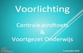 Voorlichting - Regenboog Gorinchem · Verandering sinds 2014/2015 · · 16, 17 en 18 april · Rekenen · Taal (spelling, woordenschat, begrijpend lezen, grammatica etc.) · Wereldoriëntatie