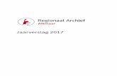 Jaarverslag 2017 - Archief Alkmaar e.o. · 2018-06-06 · 1 Resultaten benchmark archief-KPI’s 2016-2017 36 2 Actief publieksbeleid 39 2.1 Digitaal publiek 39 2.2 Fysiek publiek