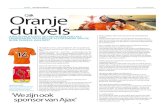ISSUES JUPILER& ORANJE TEKST: JASPER MULDER Oranje Q&A … · 2014-06-26 · ISSUES JUPILER& ORANJE TEKST: JASPER MULDER ORANJEDOSSIER Voor een overzicht van alle marketingacties
