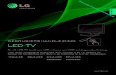 GEBRUIKERSHANDLEIDING LED-TVdata.vandenborre.be/manual/LG/LG_M_NL_22MN43D.pdf · De LG LED-TV heeft een LCD-scherm met LED-achtergrondverlichting. NEDERLANDS 19MN43D 22MN43D 24MN43D