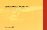 Standaard diverse Divers standard · 2019-10-30 · Standaard diverse Divers standard Standaard diverse Divers standard Webeco beschikt over een aantal standaard constructies, vervaardigd