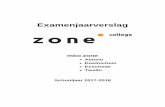 Examenjaarverslag - Zone.college · 2019-03-07 · Examenjaarverslag mbo.zone Almelo, Doetinchem, Enschede en Twello, 2017 - 2018 1. Inleiding Algemeen, uitgangspunten, geldigheid