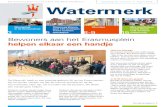 Watermerk - Waterweg Wonen · woongeluk in de Vossiusstraat 4 Huurdersraad Waterweg Wonen 5 Urgentie aanvragen doe je zo ... Het eerste deel van de avond wordt een aantal vaste punten