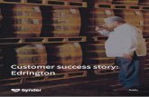 Customer success story: Edrington · PDF file Over Edrington 3 Uitdagingen 4 Hoe Bynder hee! geholpen 5 Voordelen voor Edrington 6 Over Bynder 7 Customer success story: Edrington Pagina