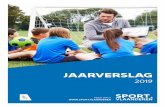 JAARVERSLAG documenten... · 2020-07-03 · Sport Vlaanderen - jaarverslag 2019 10 11 Sportbegeleiding Voor Sport Vlaanderen is kwalitatieve sportbegeleiding een absolute must om