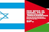 een week in israël en de westelijke jordaanoeVer€¦ · september, maar ook de Veiligheidsraad. In die raad maken de Palestijnen weinig kans, de VS zal het voorstel zeker vetoën.