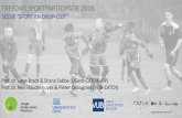 TREFDAG SPORTPARTICIPATIE 2016isb.colo.ba.be/doc/Pres/TD2016/TSP16_21_sportendropout.pdf · Strategisch Basisonderzoek (SBO-VLAIO) 4-jarig onderzoek (2016-2020) Onderzoeksgroep Sport
