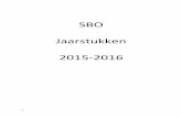 SBO Jaarstukken 2015-2016 · Presentatie samenwerking SBO, OSBO en SGS fase 1 en instemming voor fase 2 (notities bijlage 2) b. Afschaffen Grandprix voor senioren PAUZE 7. KNSB a.