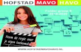 Folder groep 8 2019-2020 - Hofstad Mavo Havo · Folder groep 8 2019-2020 Welkom bij Hofstad Mavo Havo Hofstad Mavo Havo is een leuke school met iets meer dan 500 leerlingen in Den