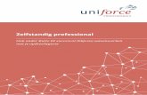 Zelfstandig professionalT 0341-416500 info@uniforce.nl . 5 Uniforce.nl | Werken voor wie je wilt, zolang je wilt Inleiding Op 1 mei 2016 is de Wet DBA ingevoerd en daarmee is de VAR
