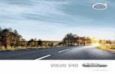 6 MAART 2015esd.volvocars.com/local/be/Price_lists/NL/V40_NL.pdf · - LED dagrijlichten in de voorbumper - 530,00Cruise Control - In de hoogte verstelbare passagierszetel met verstelbare