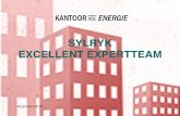 SYLRYK EXCELLENT EXPERTTEAM - Kantoorvolenergie · Daarbij zijn uitgebreide analyses gemaakt van verbruik profielen binnen en buiten bedrijfstijd, is benchmark data opgesteld en zijn