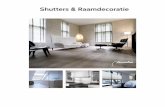 Shutters & Raamdecoratie · 2019-04-10 · Zonnelux wovenwood blinds brengen het “nature” gevoel in uw interieur. Verkrijgbaar in verschillende soorten houtstructuren in vele
