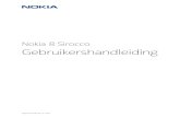 Nokia 8 Sirocco Gebruikershandleiding - Amazon S3 · 2018-06-12 · Inhoudsopgave Over deze gebruikershandleiding 2 Aan de slag 6 Houd uw telefoon up-to-date 6 Toetsen en onderdelen