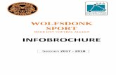 Aan de deputatie van deINFOBROCHURE WOLFSDONK SPORT Infobrochure Wolfsdonk Sport Pagina 2 van 37 Inhoudsopgave 1. INLEIDING.....4 2. MISSIE ...
