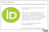 Wat is ORCID? - UHasselt FWO_RDM - RRI.… · Why RDM? Legal obligations on RRI affecting RDM GDPR (General Data Protection Regulation) Enters into force May 25th 2018 Protection