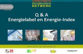 Q & A Energielabel en Energie-Index - Vastgoed Belang · 2018-07-03 · - Verplichting Label C kantoren in 2023 - Wijzigingen in het WoningWaarderingsStelsel (WWS), onder andere -