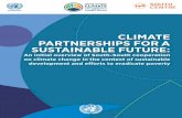 CLIMATE ˚ ˚ ˙˚ ˙ PARTNERSHIPS FOR A · response, in April 2016 the United Nations created the Southern Climate Partner-ship Incubator (SCPI). Launched by the Executive Office
