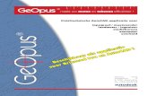 GeOpus 2010 NL - Bricsys · voor Bricscad Pro en AutoCAD ! Beschikbaar als applicatie GeOpus bvba Groenpoort 2 B 3980 Tessenderlo Tel.:+32(0)13/290.640 ... overheid GeOpus maakt uw