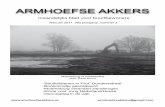 ARMHOEFSE AKKERSmembers.home.nl/toinekocx/2011-02.pdf · wets laag, vanuit de tijd dat de mensen kleiner waren en de kast naar de bedstee zit er ook nog in. “In plaats van de bedstee