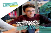 ALIG VO - Home | Haarlemmermeer Lyceum · 2017-11-14 · Leerlingen die voor het Tweetalig onderwijs kiezen, hebben vaak een internationale belangstelling. Ze kijken uit naar een