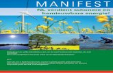 Manifest Juli 2010 - OliNo Services€¦ · hernieuwbare energie! MANIFEST Het beginsel van gelijke behandeling is één van de meest fundamentele beginselen van onze rechtsstaat.