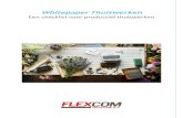 Whitepaper Thuiswerken · 2020-04-29 · Over Flexcom: Wij zijn Flexcom, adviseurs op het gebied van telecommunicatie. Wij willen ervoor zorgen dat u zorgeloos kan communiceren. Flexcom