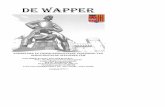 De Wapper Opmaak Drukker - kvvoo-antwerpen.be Wapper Web juni-juli 2009.pdf · Hetzelfde geldt voor de uitnodiging van Mars&Mercurius Antwerpen op hun jaar-lijks Gala Diner-Dansant