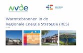 Warmtebronnen in de Regionale Energie Strategie (RES) · 2019-06-24 · 2 3 Type bron Warmtebron Individueel / blokgebonden Collectief Bodemenergie Geothermie ... Deze brochure heeft