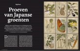 Big Picnic Proeven van Japanse groenten · Het bestaat uit 30 delen, gedrukt op doorschijnend papier. De delen beschrijven allerlei aspecten van de landbouw, er zijn bijvoorbeeld