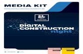 MEDIA KIT - Digital Construction Night...Salon Prijsuitreiking Netwerkavond 24 OKT. 2018 24 t OCT. 2018 TUR TAIS ONS SPONSORAANBOD Bart De Hauwere Seminar & Event Manager Tel +32 (0)2