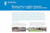 Bewoners regio kopen minder in eigen gemeente · 2015-08-19 · 10% tussen 2004 en 2014. Diemen, Zaanstad, en Amstelveen hebben te maken met een bevolkingsgroei van iets minder dan
