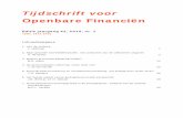Tijdschrift voor Openbare Financiën · Tijdschrift voor Openbare Financiën 4 TvOF, jaargang 42, 2010, nummer 1, Wim Drees Stichting voor Openbare Financiën 2010 van circa 0,5%