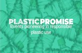 Events pioneering in responsible plastic use · 2019-10-10 · bekers-Gerecycled of recyclebaar?-Monostroom creëren-(r)PET is de meest duurzame keuze (voordeel: flesjes passen ook